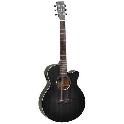 tanglewood electro acoustic guitars tanglewood twbbsfce 6-strings blackbird super folk cutaway electro acoustic guitar