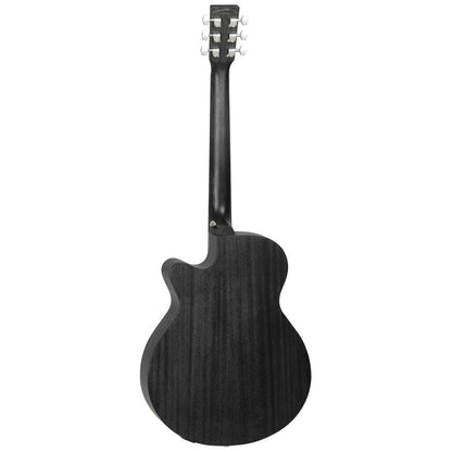tanglewood electro acoustic guitars tanglewood twbbsfce 6-strings blackbird super folk cutaway electro acoustic guitar