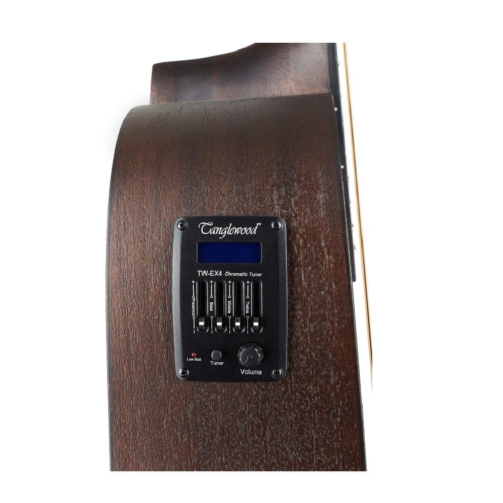 tanglewood electro acoustic guitars tanglewood twcrdce 6-strings crossroad dreadnaught cutaway electro acoustic guitar