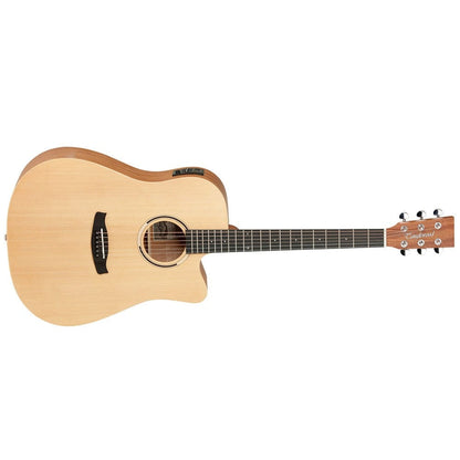 tanglewood electro acoustic guitars tanglewood twr2dce 6-strings roadster ii dreadnaught cutaway electro acoustic guitar