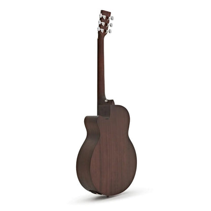tanglewood electro acoustic guitars whiskey barrel burst satin tanglewood crossroads series twcr sfce superfolk cutaway electro acoustic guitar 