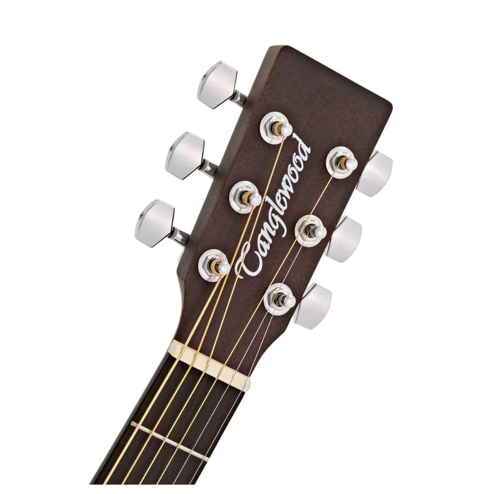 tanglewood electro acoustic guitars whiskey barrel burst satin tanglewood crossroads series twcr sfce superfolk cutaway electro acoustic guitar 