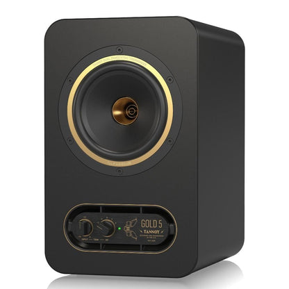 tannoy monitor speakers tannoy gold 5 premium 200 watt bi amplified nearfield studio reference monitor