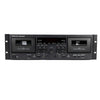 Tascam Audio Components Tascam 202MK7 Rackmount USB Dual Cassette Deck
