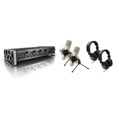 tascam audio interfaces tascam trackpack 4x4 usb audio interface recording package