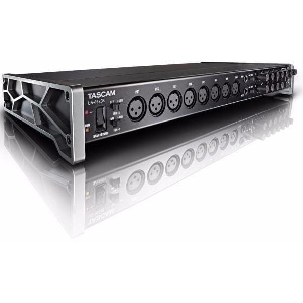 tascam audio interfaces tascam us-16x08 usb audio interface