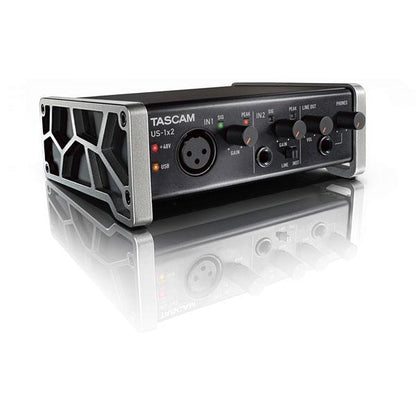 tascam audio interfaces tascam us-1x2 1-in, 2-out usb audio interface