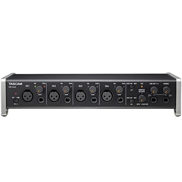 tascam audio interfaces tascam us 4x4 usb 2.0 audio interface