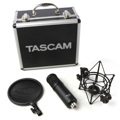 tascam condenser microphones tascam tm-280 studio condenser microphone