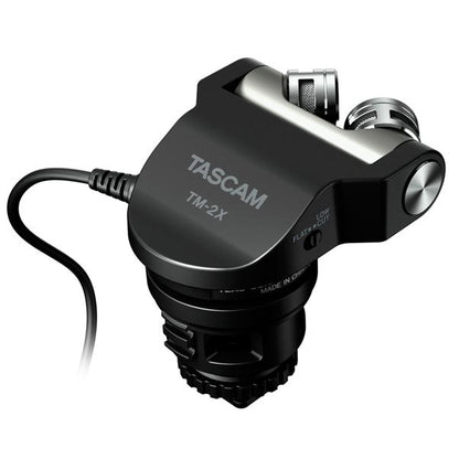 Tascam Condenser Microphones Tascam TM-2X Stereo Condenser Camera Microphone