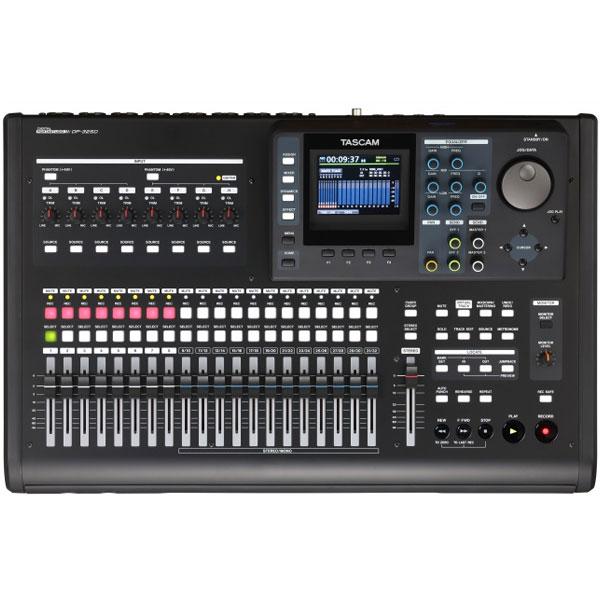 tascam digital mixers tascam dp-32sd portable digital mixer