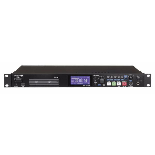tascam portable field recorders ss-r200 solid state recorder