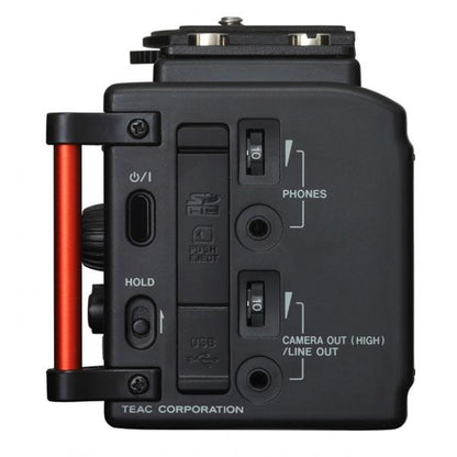 tascam portable field recorders tascam dr-60dmkii dslr mount high resolution portable field recorder