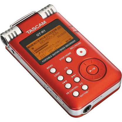 tascam portable field recorders tascam gt-r1 portable guitar/bass recorder