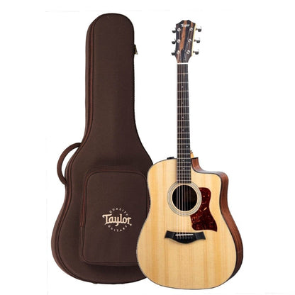 Taylor 210ce Plus 6 Strings Dreadnought Electro Acoustic Guitar with Gigbag- Natural