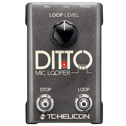 TC Helicon Effect Pedals TC Helicon Ditto Mic Looper Pedal