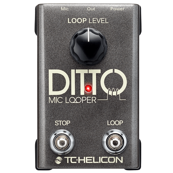 TC Helicon Effect Pedals TC Helicon Ditto Mic Looper Pedal