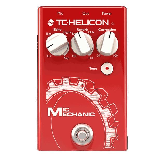 TC Helicon Effect Pedals TC Helicon Mic Mechanic 2 Effect Pedal