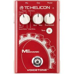 TC Helicon Effect Pedals TC Helicon VoiceTone Mic Reverb, Delay, & Pitch Correction Effect Pedal