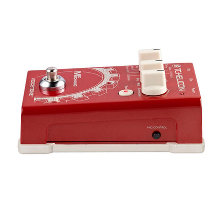 tc helicon effect pedals tc helicon voicetone mic reverb, delay, & pitch correction effect pedal