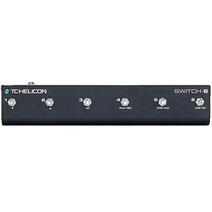 TC Helicon Footswitches & Controllers TC Helicon Switch-6 Guitar Footswitch