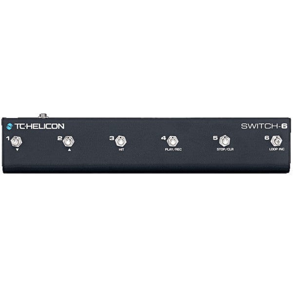 TC Helicon Footswitches & Controllers TC Helicon Switch-6 Guitar Footswitch