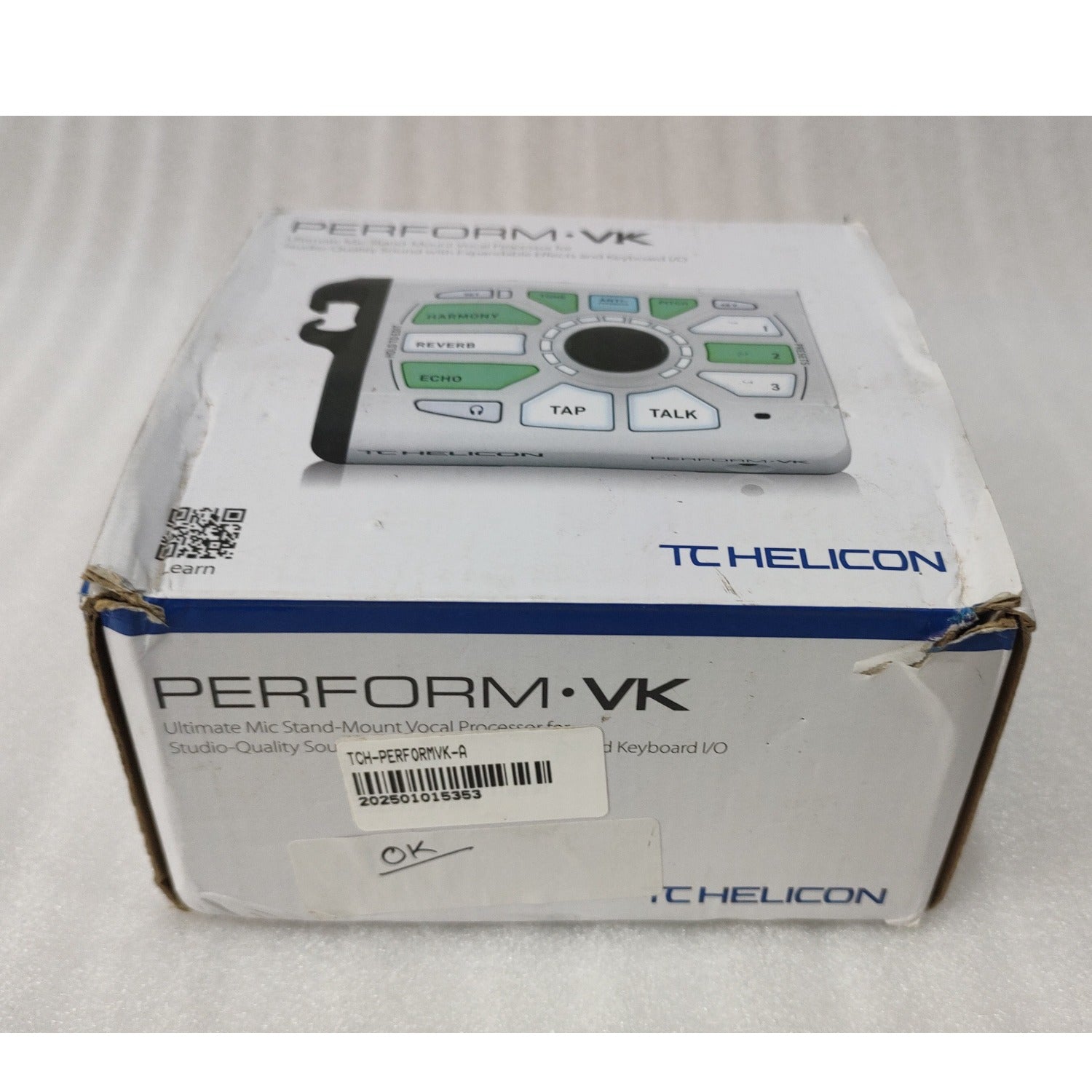 TC Helicon Live Sound Processors TC Helicon PERFORM-VK Vocal Processor - Open Box