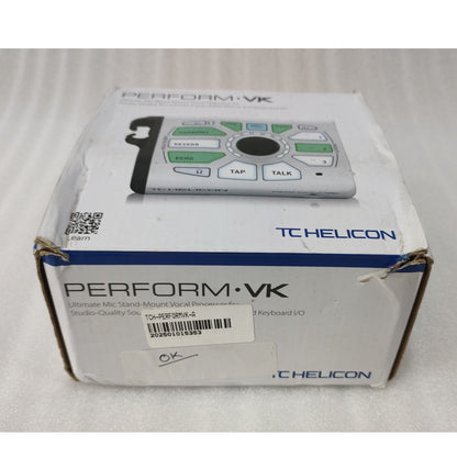 TC Helicon Live Sound Processors TC Helicon PERFORM-VK Vocal Processor - Open Box