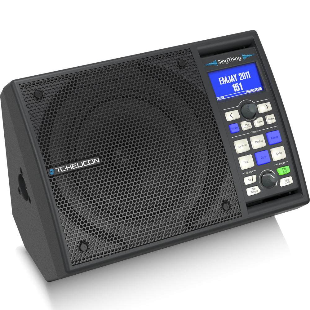 TC Helicon Portable Pa Systems TC Helicon Singthing All-In-One Vocal Processor and Portable PA System
