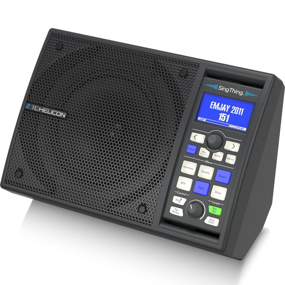 TC Helicon Portable Pa Systems TC Helicon Singthing All-In-One Vocal Processor and Portable PA System