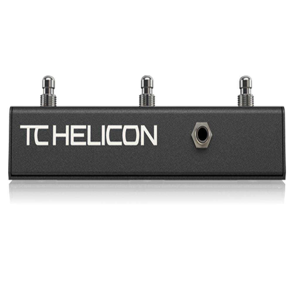 tc helicon signal processors tc helicon switch-3 pedal