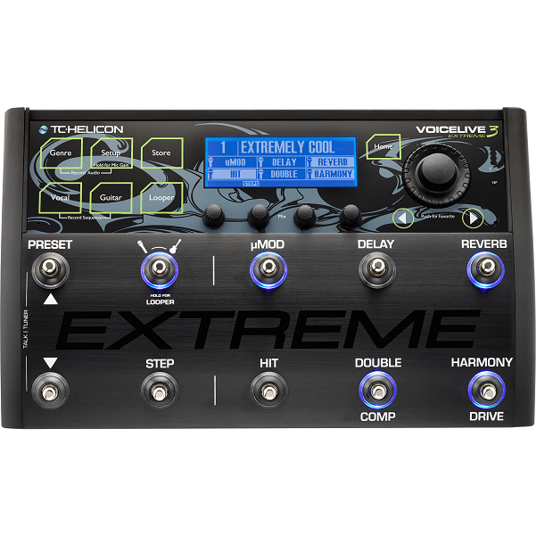 TC Helicon Voice Processors TC Helicon VoiceLive 3 Extreme Vocal Effects Processor