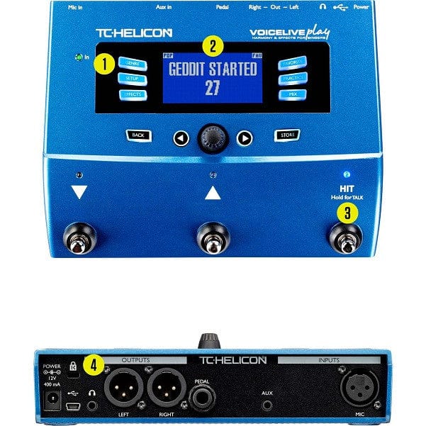 TC HELICON voice live play