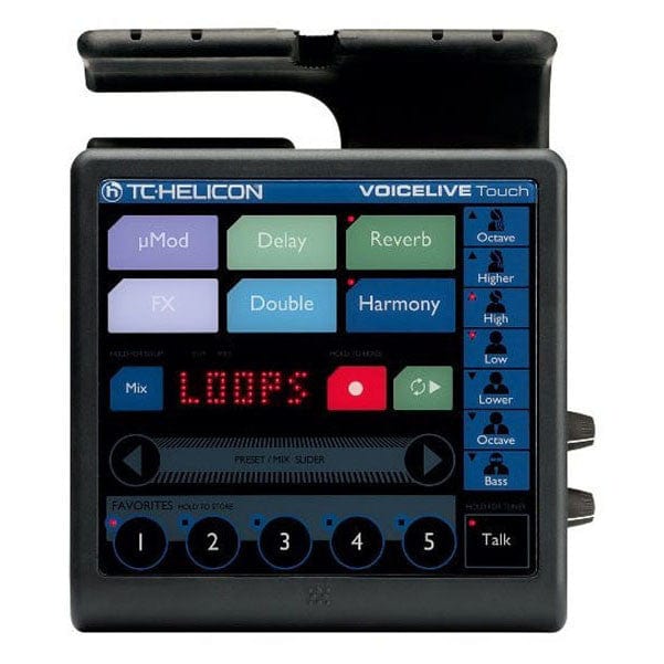tc helicon voice processors tc helicon voicelive touch vocal effects processor