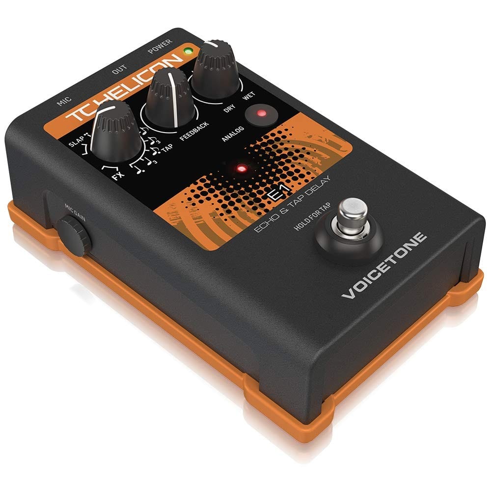 tc helicon voice processors tc helicon voicetone e1 vocal effects processor