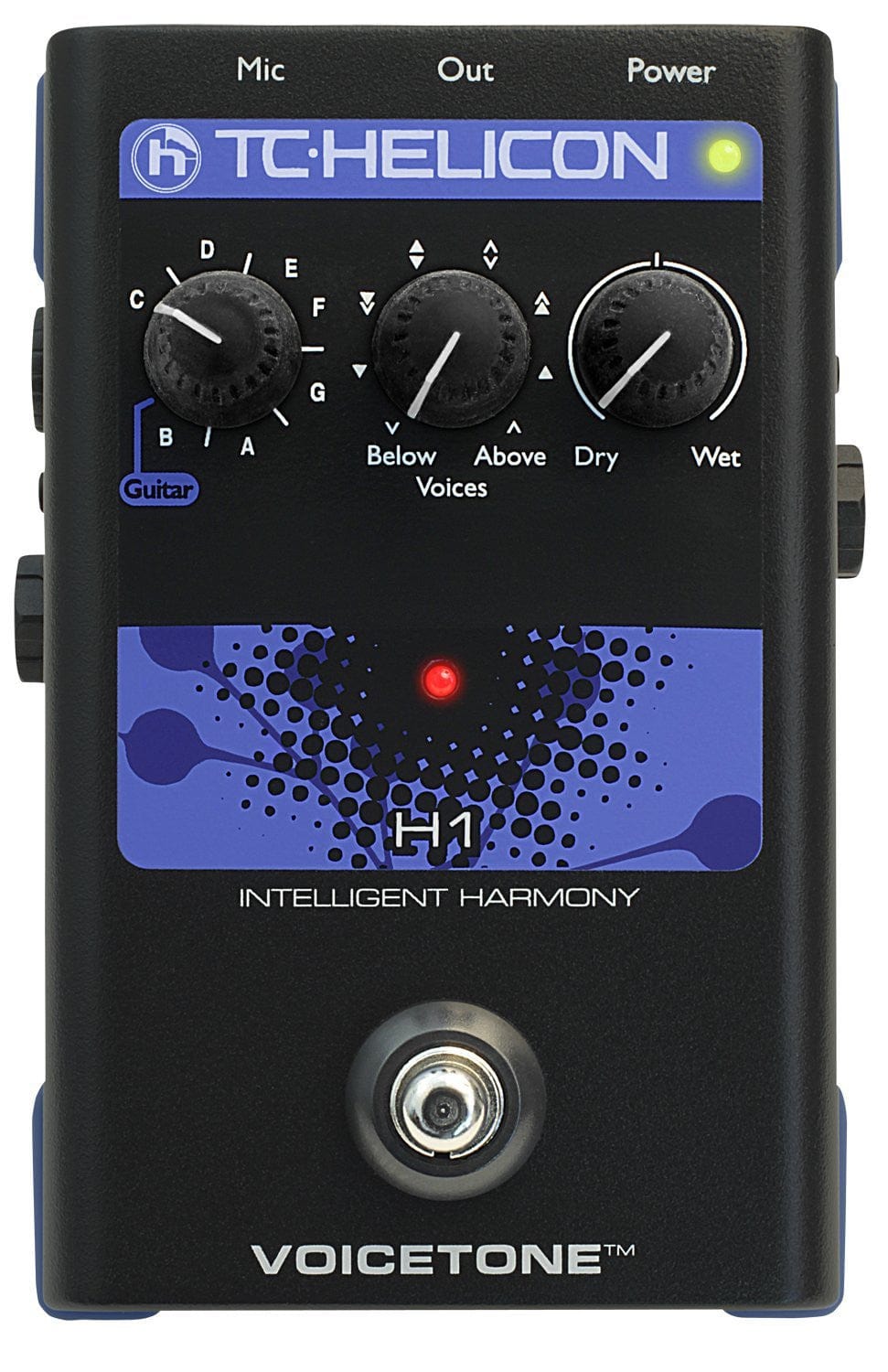 tc helicon voice processors tc helicon voicetone h1 vocal effects processor
