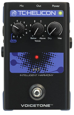 TC Helicon Voice Processors TC Helicon VoiceTone H1 Vocal Effects Processor