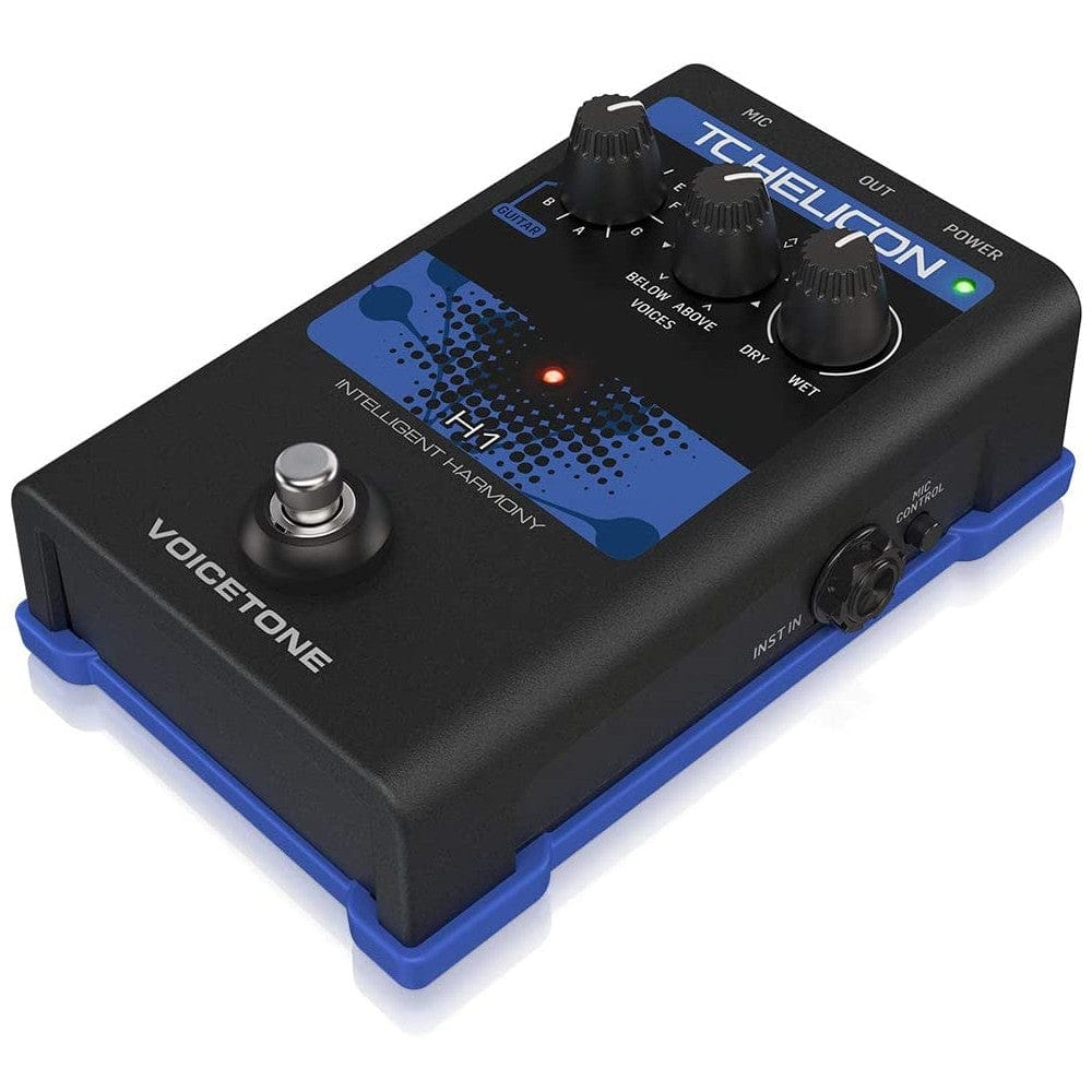 tc helicon voice processors tc helicon voicetone h1 vocal effects processor