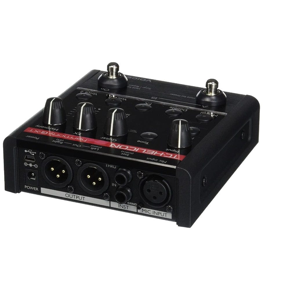 tc helicon voice processors tc-helicon voicetone harmony-g xt vocal effects processor