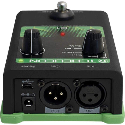 tc helicon voice processors tc helicon voicetone single d1 doubling & detune