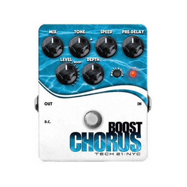 Tech21 Effect Pedals Tech 21 Boost Chorus Guitar Effects Pedal