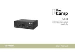 the t.amp Power Amplifiers the t.amp TA50
