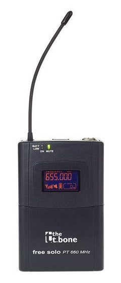 the t.bone Wireless Systems the t.bone free solo Bodypack 660 MHz