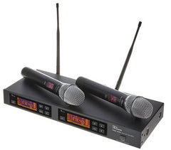 the t.bone Wireless Systems the t.bone free solo Twin HT 520 MHz