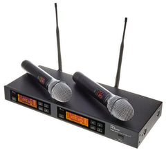 the t.bone Wireless Systems the t.bone free solo Twin HT 660 MHz