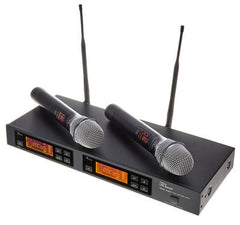 the t.bone Wireless Systems the t.bone free solo Twin HT 660 MHz
