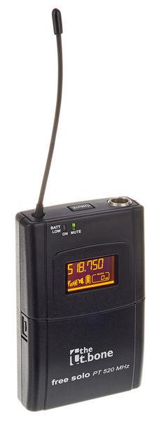 the t.bone Wireless Systems the t.bone free solo Twin HTPT 520 MHz