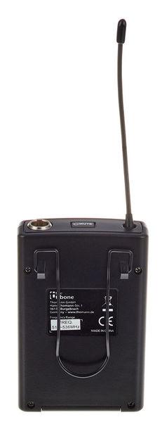 the t.bone Wireless Systems the t.bone free solo Twin HTPT 520 MHz