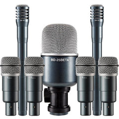 The Tbone Drumkit Microphones The t.bone DC 4000 Drumkit Microphone Set