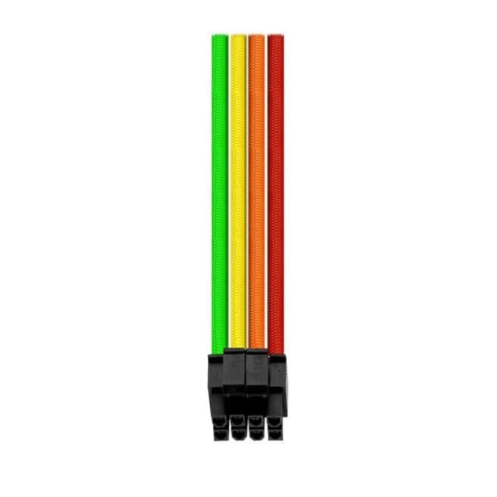 ThermalTake Cables and Connectors ThermalTake TtMod Sleeve Cable- Cable Extension– Rainbow
